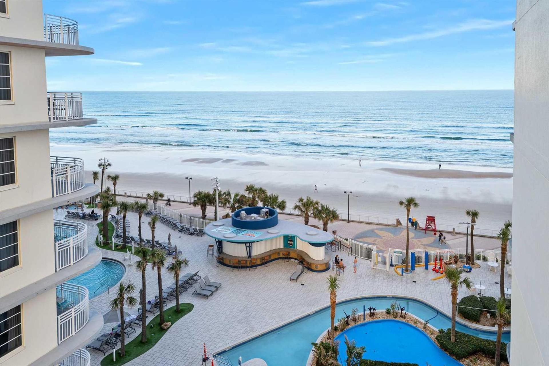 Luxury 8Th Floor 2 Bedroom Condo Direct Oceanfront Wyndham Ocean Walk Resort Daytona Beach | 801 Exterior foto